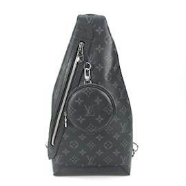 Louis Vuitton-Louis Vuitton Monogram Eclipse Shoulder Bag-Black