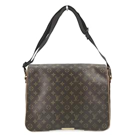 Louis Vuitton-Sac à bandoulière Louis Vuitton Monogram-Marron