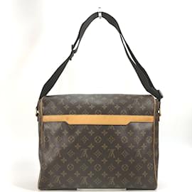 Louis Vuitton-Sac à bandoulière Louis Vuitton Monogram-Marron