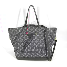 Louis Vuitton-Louis Vuitton Monogram Denim Bucket Tote Bag-Pink