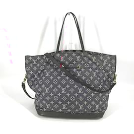 Louis Vuitton-Louis Vuitton Monogram Denim Bucket Tote Bag-Pink