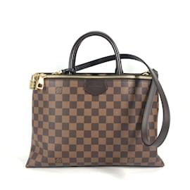 Louis Vuitton-Sac à épaule 2WAY Damier N41582 de Louis Vuitton-Marron