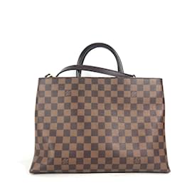 Louis Vuitton-Sac à épaule 2WAY Damier N41582 de Louis Vuitton-Marron