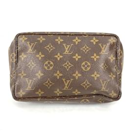 Louis Vuitton-Pochette de maquillage Monogram Louis Vuitton-Marron