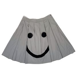 Moschino Cheap And Chic Moschino Smile Rock y2k Grau
