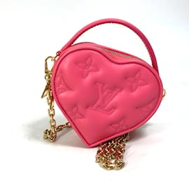 Louis Vuitton-Sac à chaîne Bubblegram Monogram Louis Vuitton-Rose