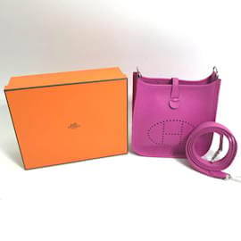 Hermès-Bolsa de Ombro Hermes Magnolia Purple-Roxo