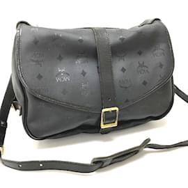 MCM-Sac à épaule MCM noir-Noir