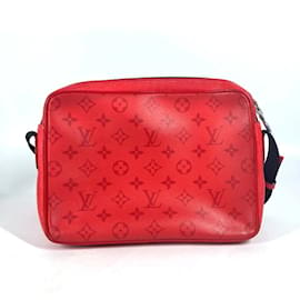 Louis Vuitton-Louis Vuitton Taigalama Shoulder Bag-Red