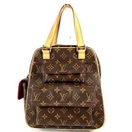 Louis Vuitton-Sac à main Monogram M51161 de Louis Vuitton-Marron