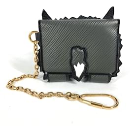 Louis Vuitton-Louis Vuitton Catgram Epi Cat Pass Case-Black