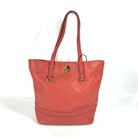 Louis Vuitton-Louis Vuitton Monogram Empreinte Shoulder Bucket Bag-Red