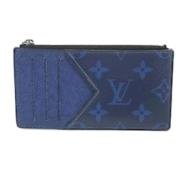 Louis Vuitton-Louis Vuitton Taigalama Coin Purse-Blue