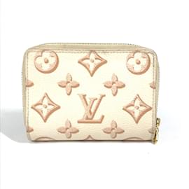 Louis Vuitton-Portefeuille Compact Monogram Louis Vuitton-Blanc