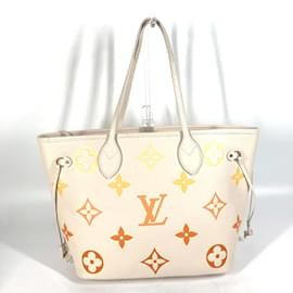 Louis Vuitton-Bolsa tote Monogram Empreinte Louis Vuitton-Bege