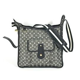 Louis Vuitton-Sac à bandoulière mini Monogram Louis Vuitton Noir-Noir