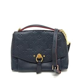 Louis Vuitton-Bolsa de Ombro Navy Louis Vuitton M43781-Azul marinho