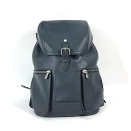 Louis Vuitton-Louis Vuitton M54960 Utah Bag Backpack-Navy blue