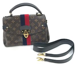 Louis Vuitton-Sac tote Monogram Louis Vuitton M43867-Marron