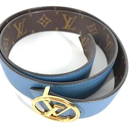 Louis Vuitton-Ceinture Monogram Louis Vuitton M0142V-Marron