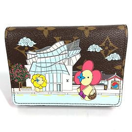 Billetera Trifold Vivienne Monogram Louis Vuitton Castaño