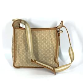 Louis Vuitton-Sac à épaule Mini Monogram Louis Vuitton-Beige