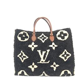 Louis Vuitton-Sac tote Monogram-Teddy Louis Vuitton-Marron