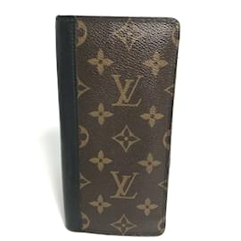 Louis Vuitton-Louis Vuitton Monogram Macassar Long Wallet-Brown