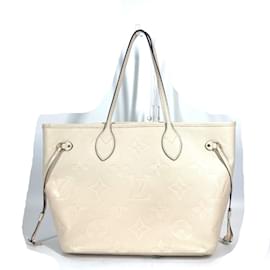 Louis Vuitton-Sac tote Monogram Empreinte Louis Vuitton-Beige