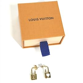 Louis Vuitton-Boucles d'oreilles en or Louis Vuitton-Doré