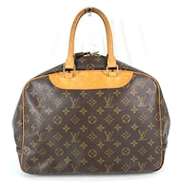 Louis Vuitton-Sac fourre-tout Monogram Louis Vuitton-Marron