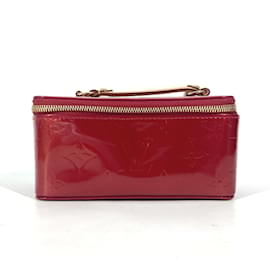 Louis Vuitton-Pochette Vanity Monogram Vernis Louis Vuitton-Rouge