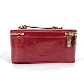 Louis Vuitton-Pochette Vanity Monogram Vernis Louis Vuitton-Rouge