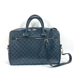 Louis Vuitton-Louis Vuitton Damier Cobalt Briefcase-Black