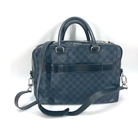 Louis Vuitton-Louis Vuitton Damier Cobalt Briefcase-Black