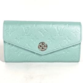 Louis Vuitton-Louis Vuitton Monogram-Empreinte Long Wallet-Blue