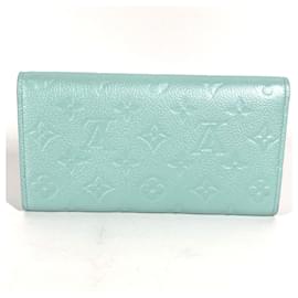 Louis Vuitton-Cartera Larga Monogram-Empreinte Louis Vuitton-Azul