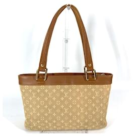 Louis Vuitton-Sac à main mini Monogram Louis Vuitton-Beige