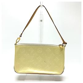 Louis Vuitton-Pochette Accessoire Monogram Vernis Louis Vuitton-Blanc