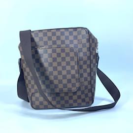 Louis Vuitton-Louis Vuitton N41441 Damier Crossbody Shoulder Bag-Brown