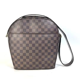 Louis Vuitton-Sac à épaule Damier Louis Vuitton-Marron