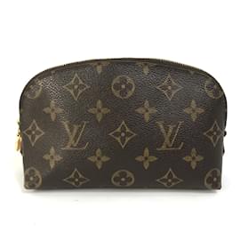 Louis Vuitton-Pochette de maquillage Monogram Louis Vuitton-Marron