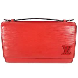 Louis Vuitton-Sac 3WAY Epi Louis Vuitton en rouge Coklico-Rouge