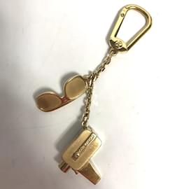 Louis Vuitton-Louis Vuitton M65383 Bag Charm Key Holder-Golden