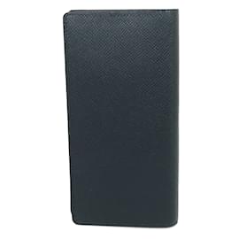 Louis Vuitton-Louis Vuitton Taiga Long Wallet-Navy blue