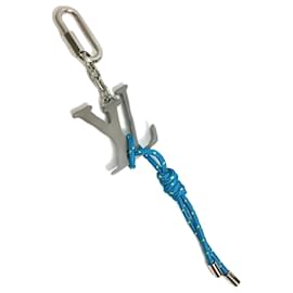 Louis Vuitton-Louis Vuitton MP2618 Bag Charm Carabiner Key Holder-Blue