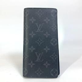 Louis Vuitton-Louis Vuitton Monogram-Eclipse Long Wallet-Black