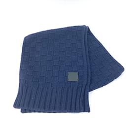 Louis Vuitton-Écharpe Navy Louis Vuitton-Bleu Marine