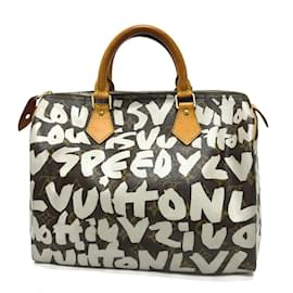 Louis Vuitton-Sac Duffle Mini Monogram Graffiti Louis Vuitton-Marron