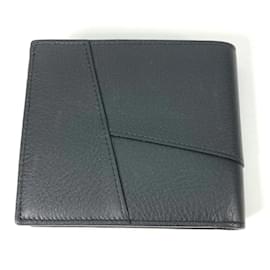 Loewe-Loewe Anagram Compact Wallet-Black
